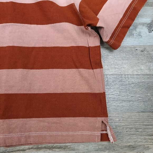 NWOT Madewell Dip Dye Oversized Cropped Top size S - Picture 6 of 7